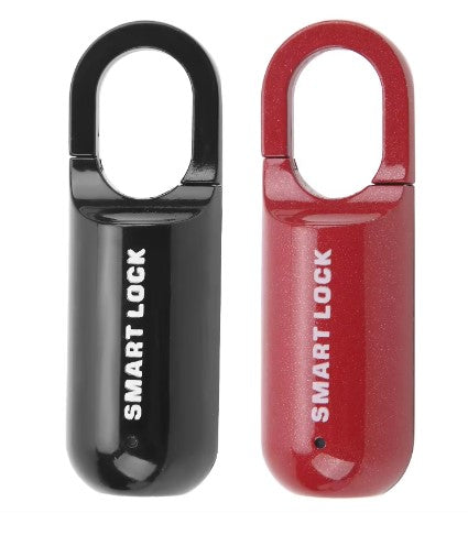 Mini Candado Inteligente con Huella Dactilar 🔒 | Cerradura Biométrica USB Recargable para Gimnasio, Casillero y Mochilas