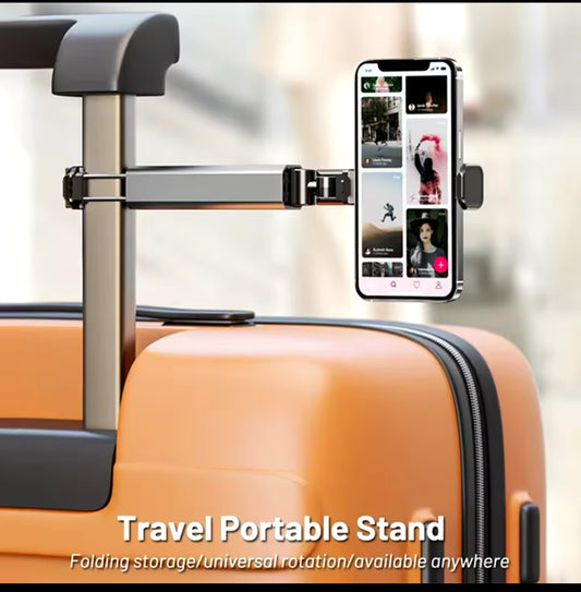 Soporte Móvil 360° para Viajes: Compacto, Plegable y Ultra Estable